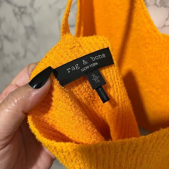 RAG & BONE Soleil Stretch Ribbed Bra Top - Picture 9 of 12